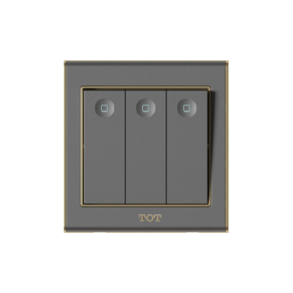 Bộ công tắc 3 hạt 1 chiều 10A