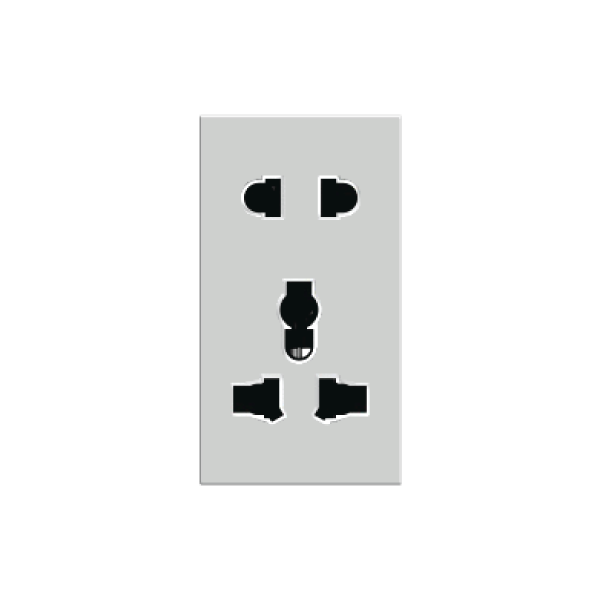 Hạt ổ cắm đa năng 16A, cỡ đại (3/3)