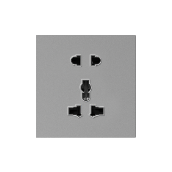 Bộ ổ cắm đa năng + ổ đơn 2 chấu 16A