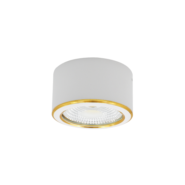 Đèn downlight COB viền GOLD 12W